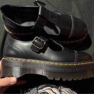 Dr. Martens Black Leather Shoes